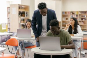 college student AI laptop