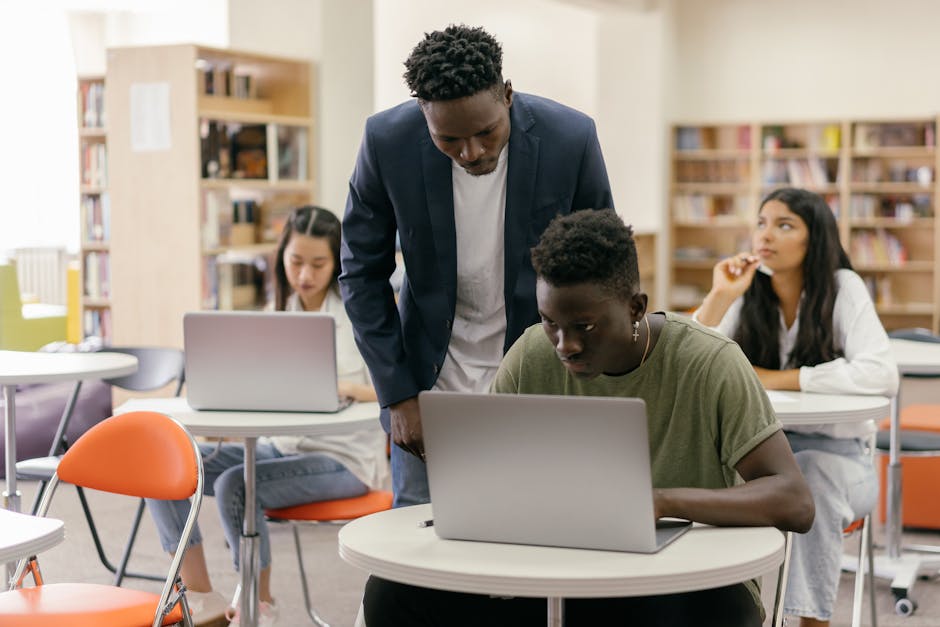 college student AI laptop