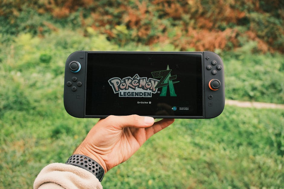 handheld gaming console