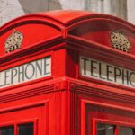 Red telephone box K6