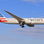 American Airlines Starlink installation
