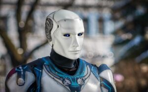 humanoid robot silicon skin