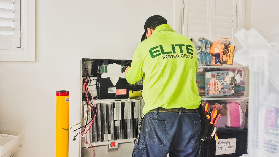 home battery installation