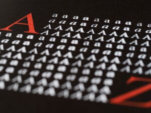 decoy font visualization