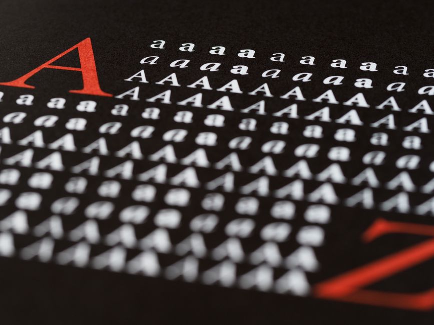 decoy font visualization