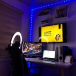 monitor light setup