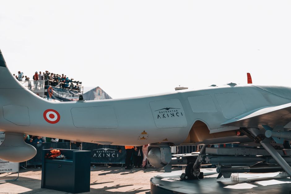military drone security