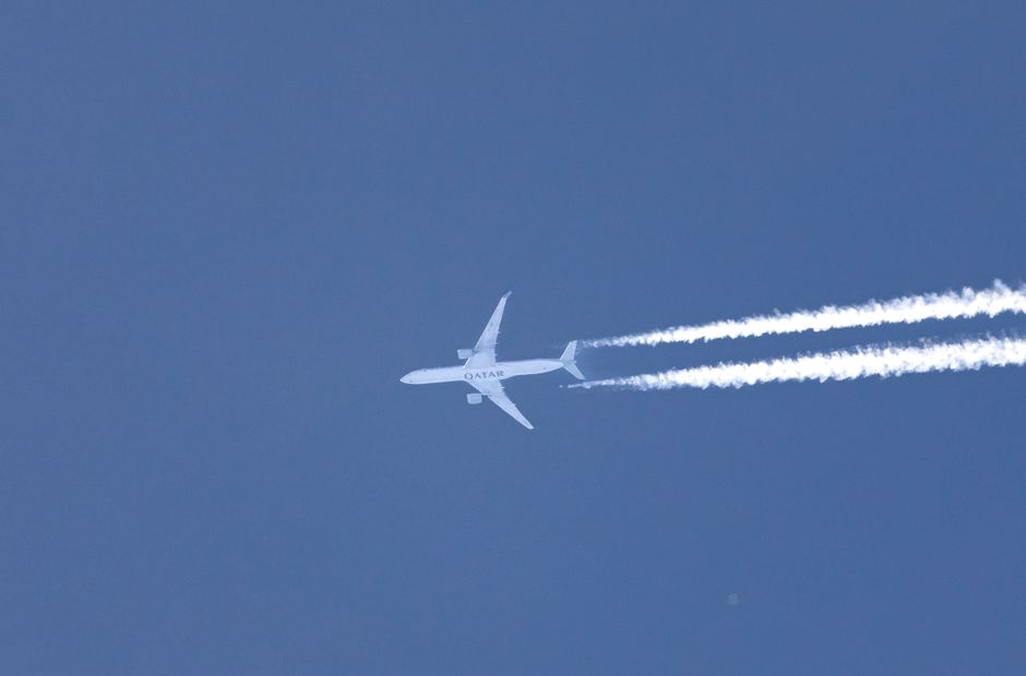 airplane contrails climate impact