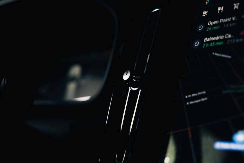 curved navigation interface