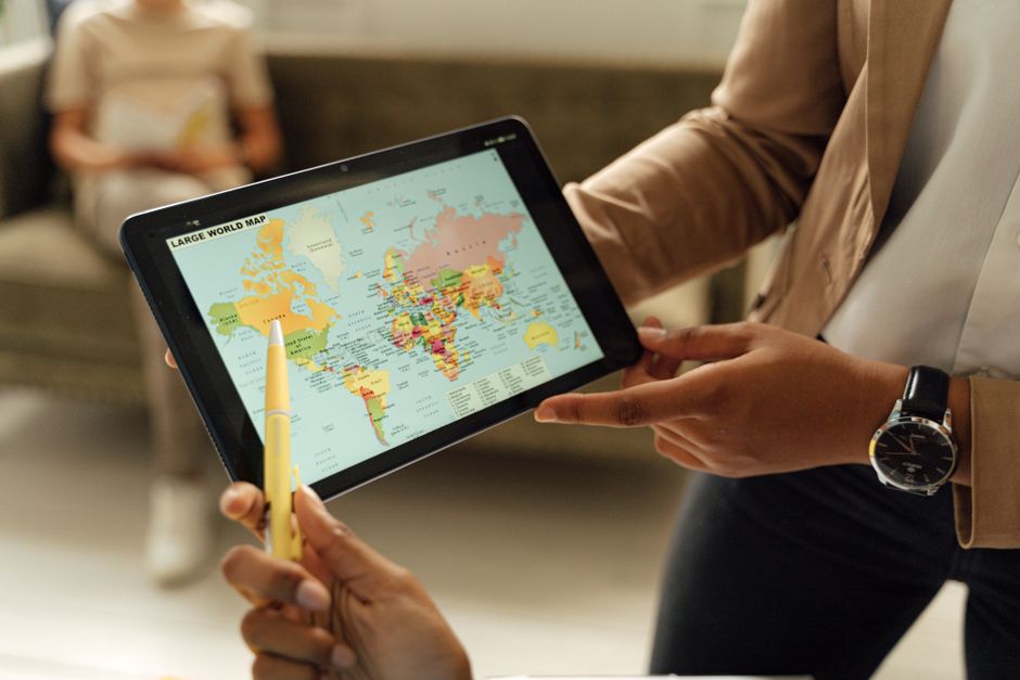 interactive map visualization